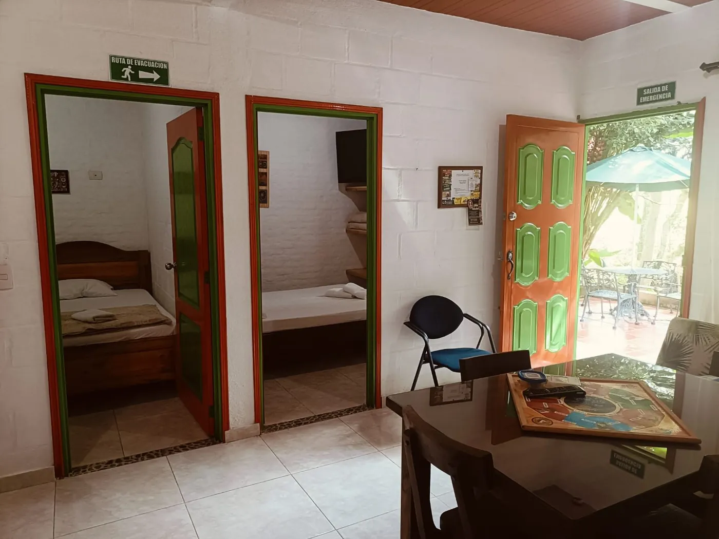 Nirvana 2: habitaciones con puertas verdes